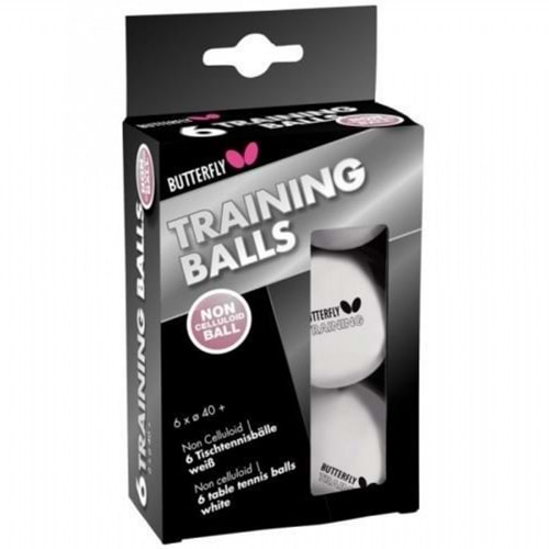 BUTTERFLY 85140 TRAINING BALLS 6 LI MASA TENİSİ TOPU