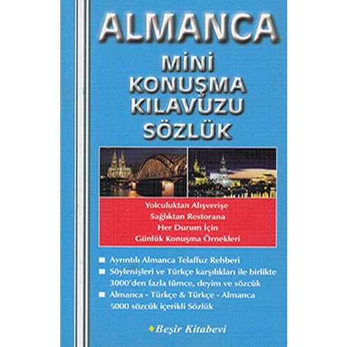 ALMANCA MİNİ KONUŞMA KLAVUZU SÖZLÜK BEŞİR KİTABEVİ