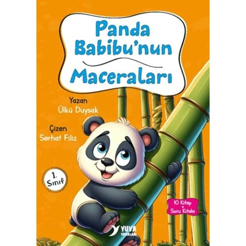 1.SINIF PANDA BABİBUNUN MACERALARI 10 KİTAP TAKIM-ÜLKÜ DUYSAK-YUVA YAYINLARI