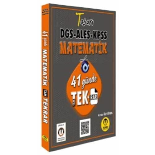 TASARI DGS-ALES-KPSS MATEMATİK 41 GÜNDE TAM TEKRAR