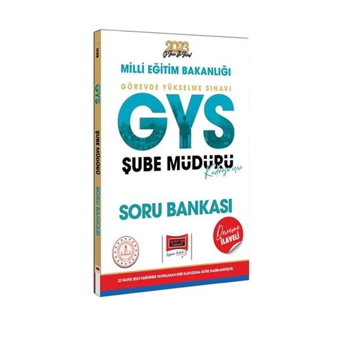 YARGI 2023 MEB GYS ŞUBE MÜDÜRLÜĞÜ KADROSU İÇİN DENEME İLAVELİ SORU BANKASI