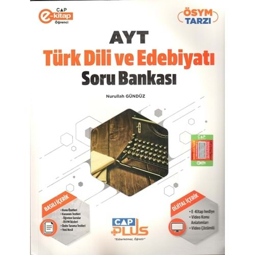 ÇAP AYT TÜRK DİLİ VE EDEBİYATI PLUS SORU BANKASI-2025