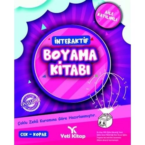 İNTERAKTİF BOYAMA KİTABI 2-FEYYAZ ULAŞ-YETİ KİTAP