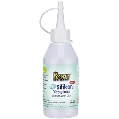 BRONS SİLİKON SIVI YAPIŞTIRICI 100 ML-BR-405