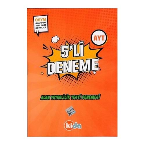 KİDA AYT 5 Lİ DENEME