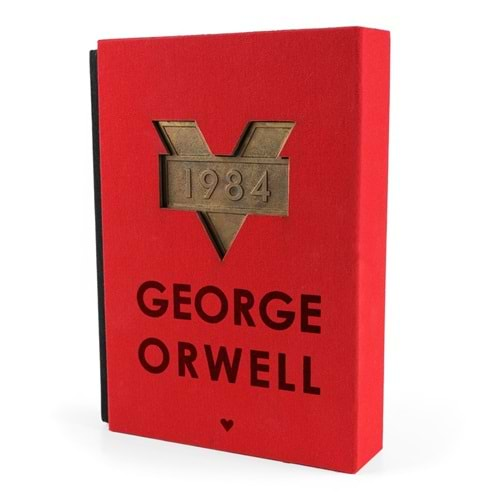 1984-GEORGE ORWELL-CAN KIRMIZI KUTU ÖZEL BASKI