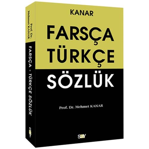 FARSÇA TÜRKÇE SÖZLÜK ORTA BOY-MEHMET KANAR-SAY YAYINLARI