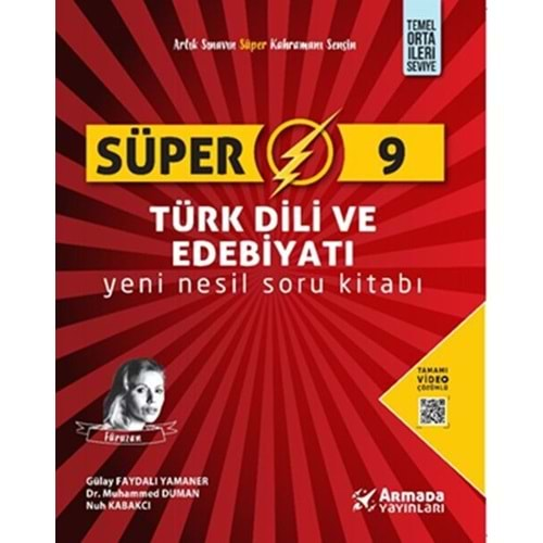 ARMADA 9.SINIF SÜPER TÜRK DİLİ VE EDEBİYATI YENİ NESİL SORU KİTABI