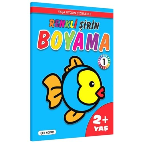 RENKLİ ŞİRİN BOYAMA-1 2+YAŞ-MURAT SEVİNÇ-PİNOKYO YAYINLARI