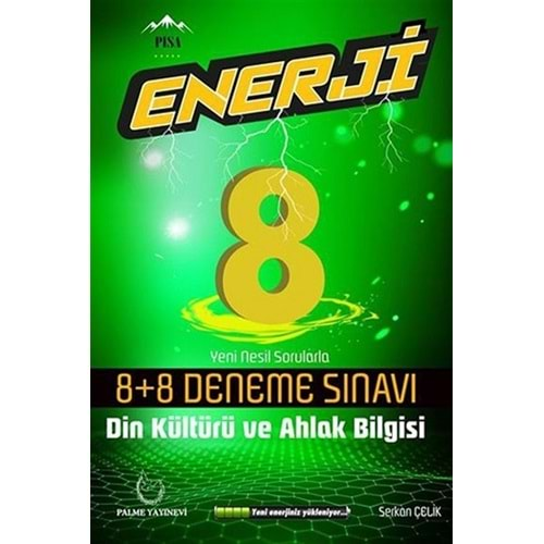 PALME 8.SINIF ENERJİ 8+8 DİN KÜLTÜRÜ VE AHLAK BİLGİSİ DENEME SINAVI