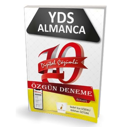 PELİKAN YDS ALMANCA DİJİTAL ÇÖZÜMLÜ ÇEK KOPART 10 ÖZGÜN DENEME SINAVI