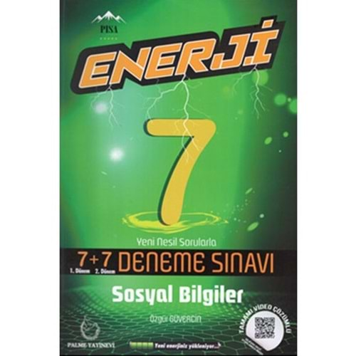 PALME 7.SINIF ENERJİ SOSYAL BİLGİLER 7+7 DENEME