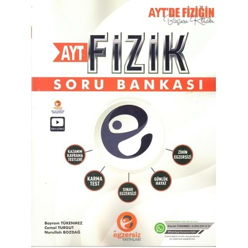 EGZERSİZ AYT FİZİK SORU BANKASI-2024