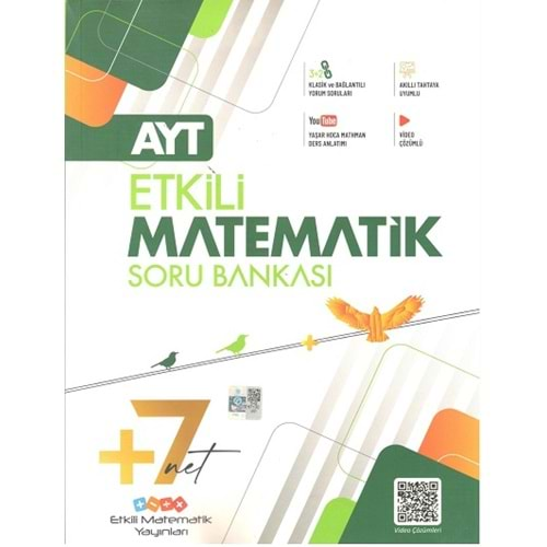 ETKİLİ MATEMATİK AYT MATEMATİK ETKİLİ SORU BANKASI-2024