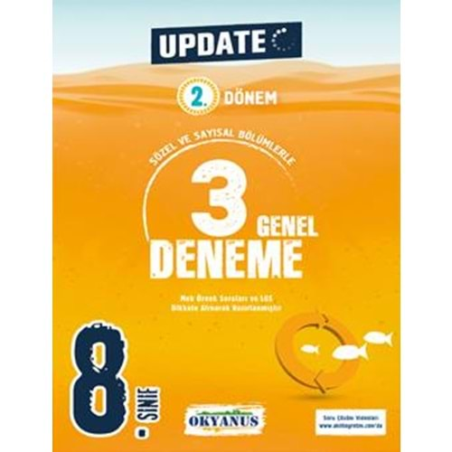 OKYANUS 8.SINIF UPDATE 2.DÖNEM 3 GENEL DENEME