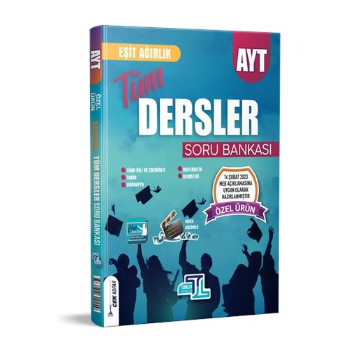 TÜMLER AYT EŞİT AĞIRLIK TÜM DERSLER SORU BANKASI ÖZEL BASKI-2023