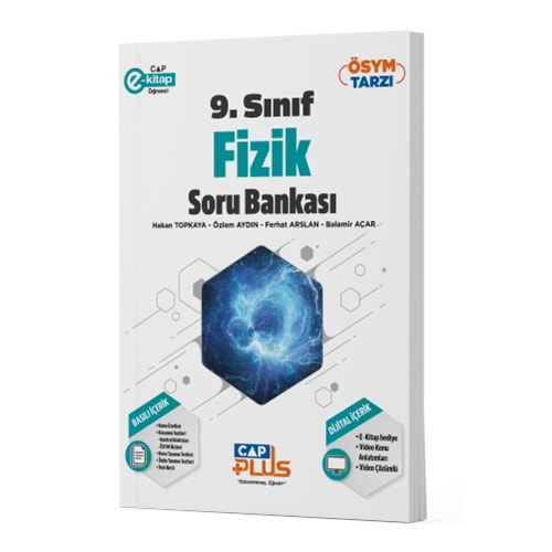 ÇAP 9.SINIF FİZİK ANADOLU PLUS SORU BANKASI- 2024