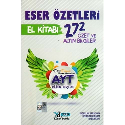 YAYIN DENİZİ AYT ESER ÖZETLERİ PRO EL KİTABI-2025