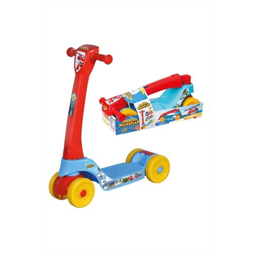 DEDE 4 TEKERLEKLİ HARİKA KANATLAR SCOOTER-03561