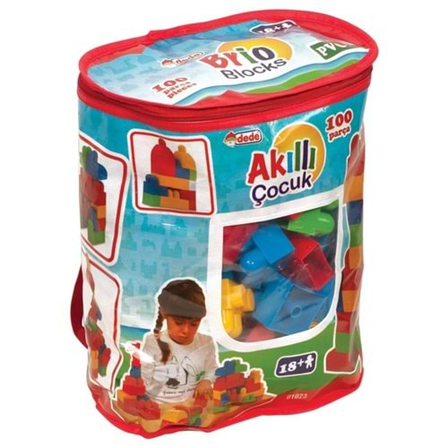 DEDE AKILLI ÇOCUK 100 PARÇA LEGO DEDE-01023