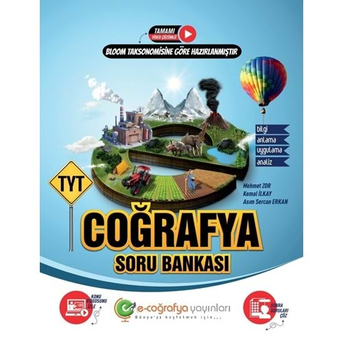 E-COĞRAFYA TYT COĞRAFYA SORU BANKASI-2025