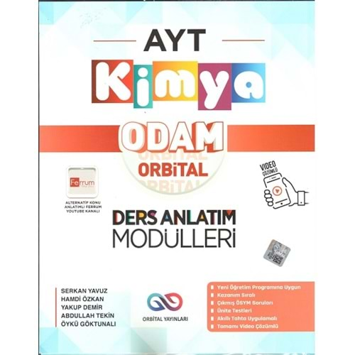 ORBİTAL AYT KİMYA ODAM DERS ANLATIM MODÜLLERİ-2025