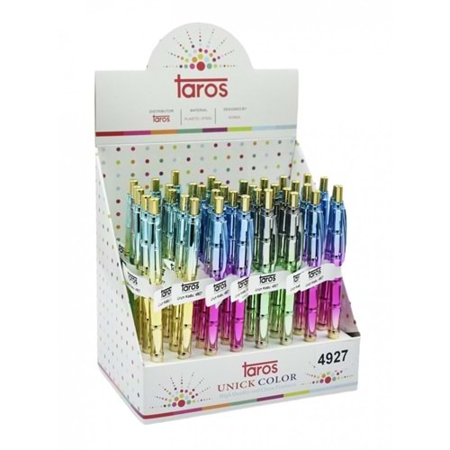 TAROS UNICK COLOR BÖLÜMLÜ GÖKKUŞAĞI VERSATİL KALEM-4927