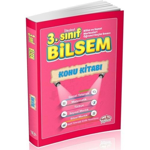 EDİTÖR 3.SINIF BİLSEM KONU KİTABI