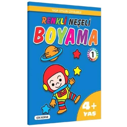 RENKLİ NEŞELİ BOYAMA-1 4+YAŞ-MURAT SEVİNÇ-PİNOKYO YAYINLARI