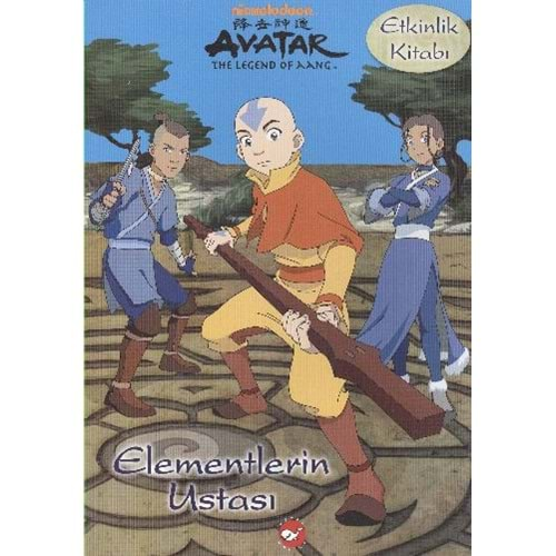 AVATAR -ETKİNLİK KİTABI /ELEMENTLERİN USTASI (BEYAZ BALİNA YAY.)