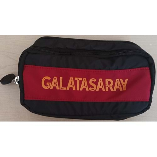 ME ÇANTA GALATASARAY KALİGRAFİK BASKILI SİYAH KALEM ÇANTASI-23527