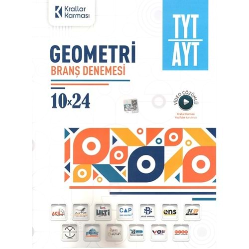 KRALLAR KARMASI TYT-AYT GEOMETRİ 10*24 BRANŞ DENEMESİ-2024