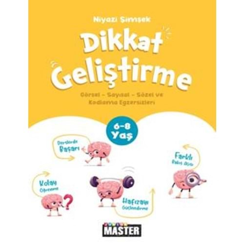 OKYANUS 6-8 YAŞ JUNİOR MASTER DİKKAT GELİŞTİRME EGZERSİZLERİ