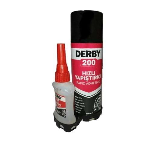 DERBY SPREY YAPIŞTIRICI MDF AKTİVATÖR 200ML+50ML