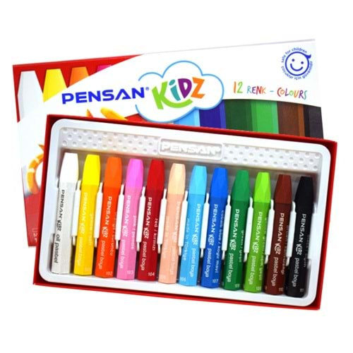 PENSAN PASTEL BOYA KİDZ 12 RENK-98060