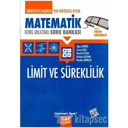 ÇAP AYT LİMİT VE SÜREKLİLİK KONU ANLATIMLI SORU BANKASI