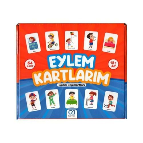 CA GAMES EYLEM KARTLARIM EĞİTİCİ BİLGİ KARTLARI 64 KART-CA.5174