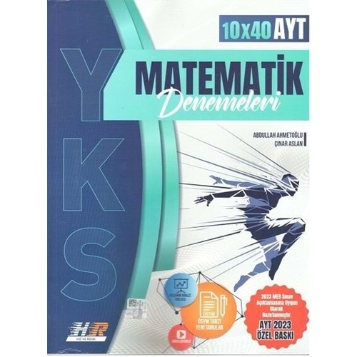 HIZ VE RENK AYT MATEMATİK 10*40 DENEMELERİ ÖZEL BASKI-2023