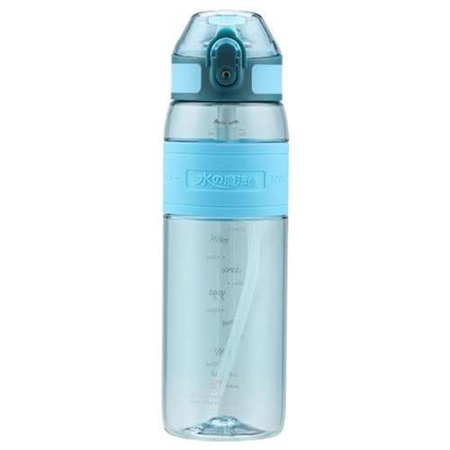 UZSPACE 600 ML TRITAN MATARA (GLACİER BLUE)-4106