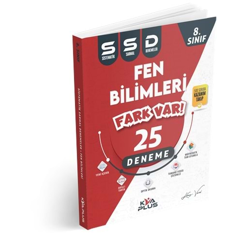 KORAY VAROL 8.SINIF FEN BİLİMLERİ 25 SİSTEMATİK SARMAL DENEME