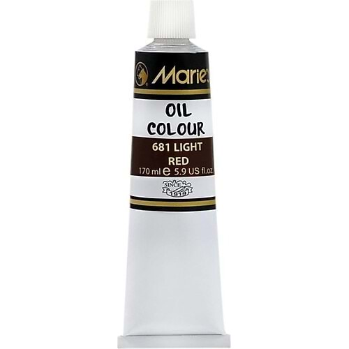 MARİES YAĞLI BOYA TÜP 170 ML LİGHT RED-E1385-12 (681)-MRMAR0096