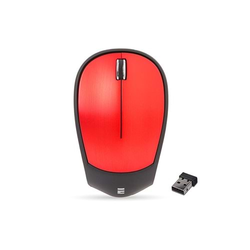 EVEREST SM-340 USB KIRMIZI 3D OPTİK KABLOSUZ MOUSE