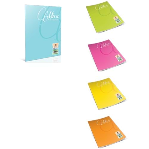 GIPTA MİCA A5 PP KAPAK 80 YP ÇİZGİLİ DEFTER-2054