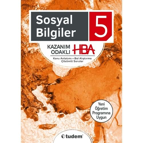 TUDEM 5.SINIF SOSYAL BİLGİLER HEPSİ BİR ARADA