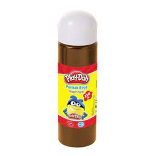 PLAY-DOH PARMAK BOYA TÜPLÜ 250 ML KAHVERENGİ-PLAY-PR038