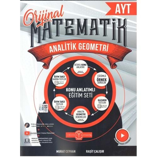 ORİJİNAL AYT ANALİTİK GEOMETRİ KONU ANLATIMLI-2024