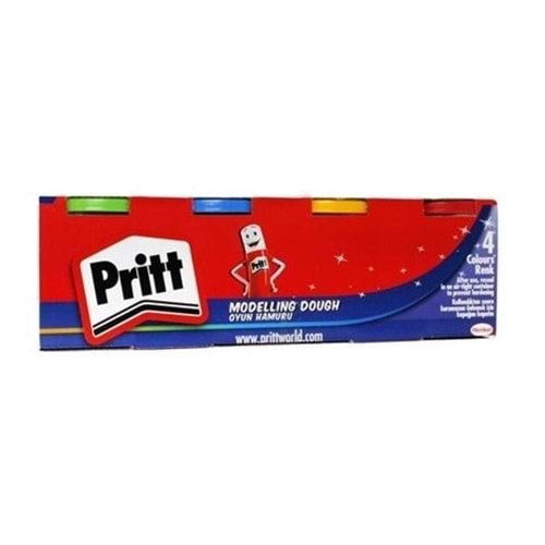 PRİTT OYUN HAMURU 4*100 GR 4 RENK-1831458