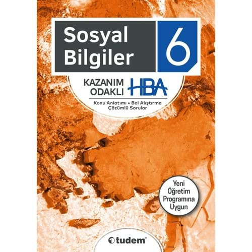 TUDEM 6.SINIF SOSYAL BİLGİLER HEPSİBİRARADA K.A.