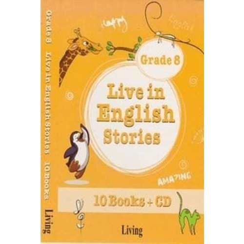 LİVİNG LİVE İN ENGLİSH STORİES GRADE 8-10 KİTAP TAKIM