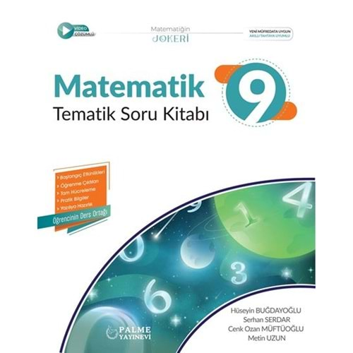 PALME 9.SINIF JOKER MATEMATİK TEMATİK SORU KİTABI